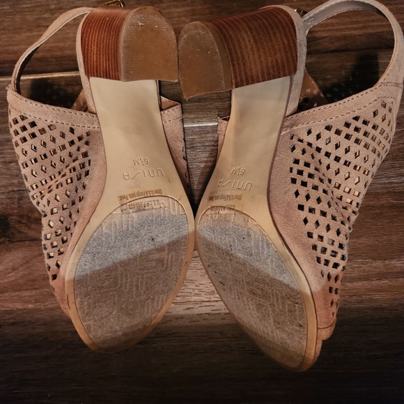 Open-toe Bootie/ Sandals Nude - Picture 7 of 7